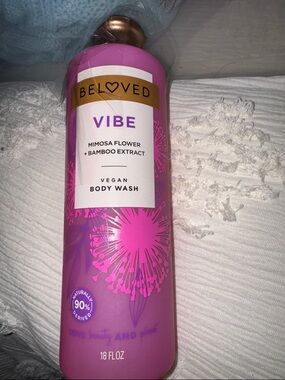 Beloved Vibe Vegan Body Wash - Pink